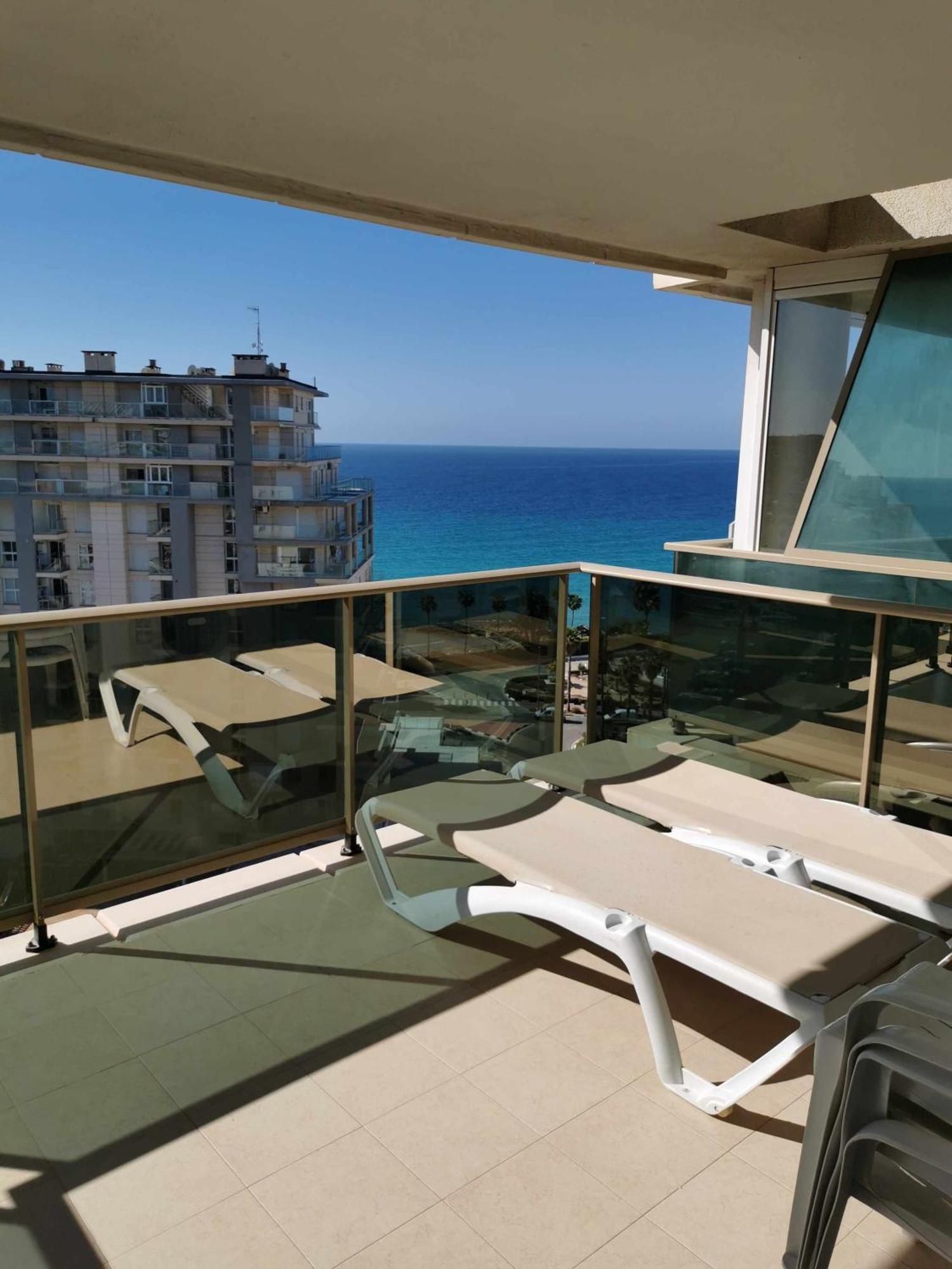 Apartment With Sea View Pool & Private Parking Calpe Luaran gambar