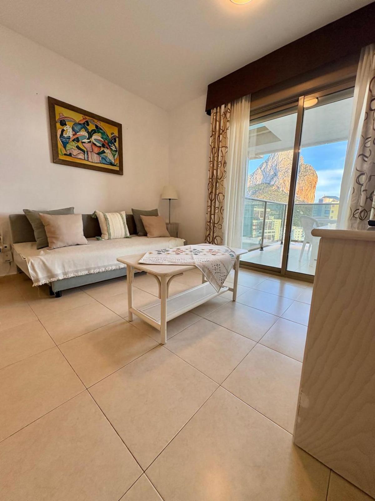 Apartment With Sea View Pool & Private Parking Calpe Luaran gambar